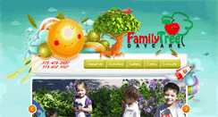 Desktop Screenshot of familytreedaycare.com